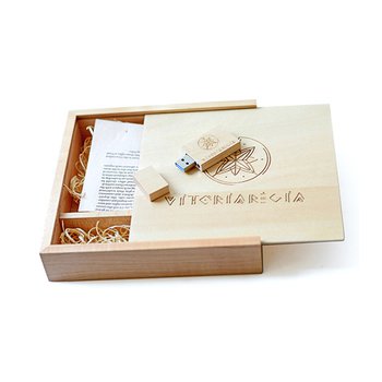楓木質感推式木盒-隨身碟包裝盒-可雷射雕刻企業LOGO_7